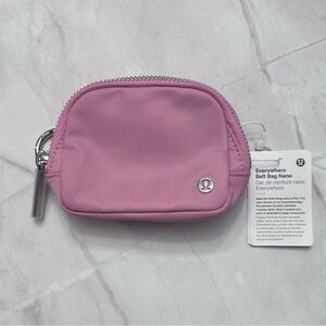 lululemon Pink Everywhere Belt Bag Nano